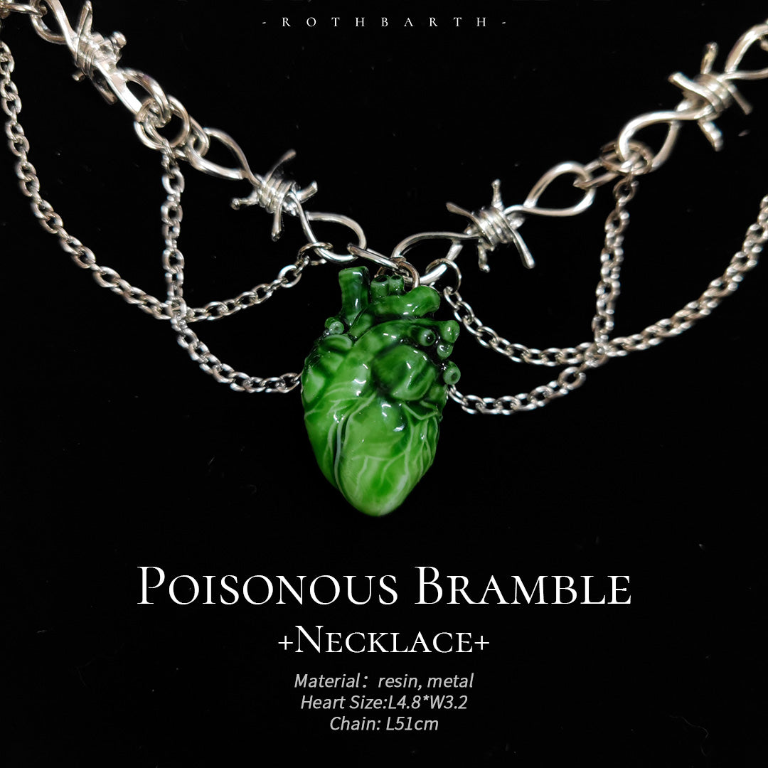 Poisonous Bramble Necklace 3dPrint Handmade