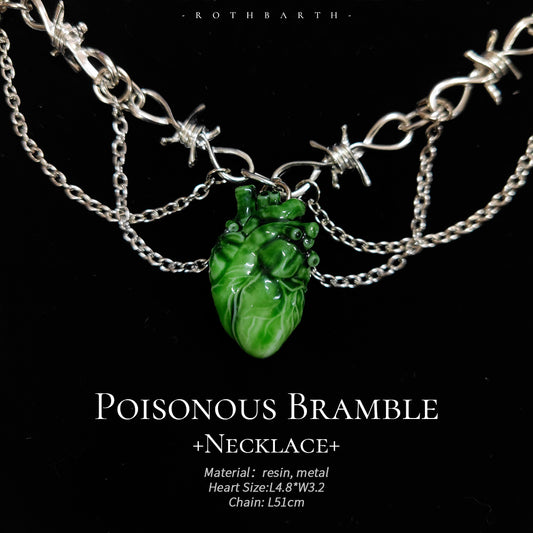 Poisonous Bramble Necklace 3dPrint Handmade