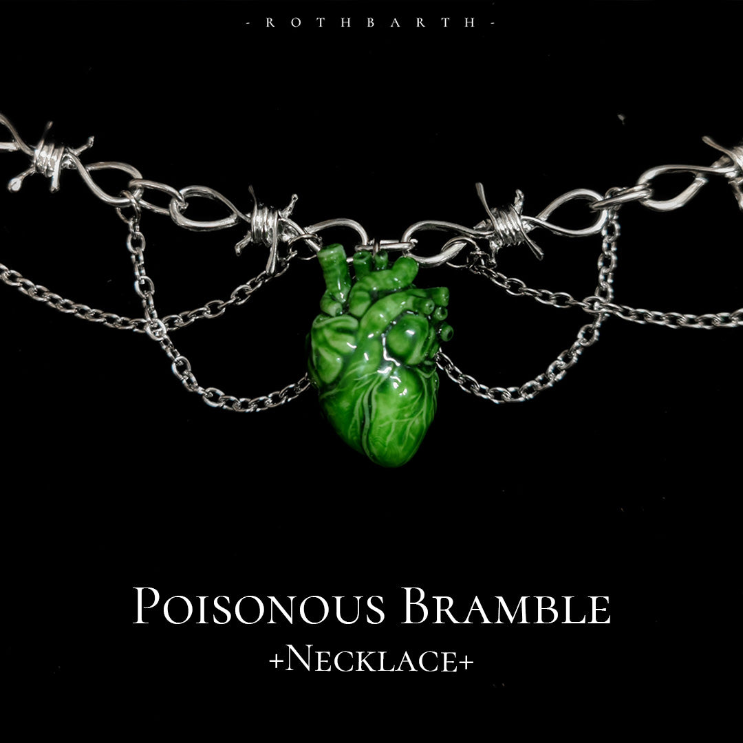 Poisonous Bramble Necklace 3dPrint Handmade