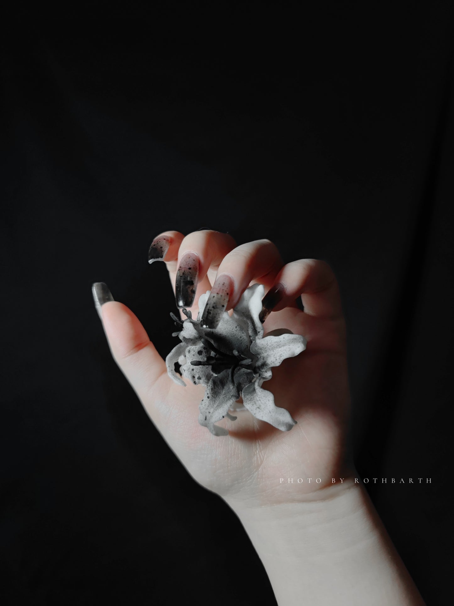 Dead Lily 3dPrinted Flower Ring