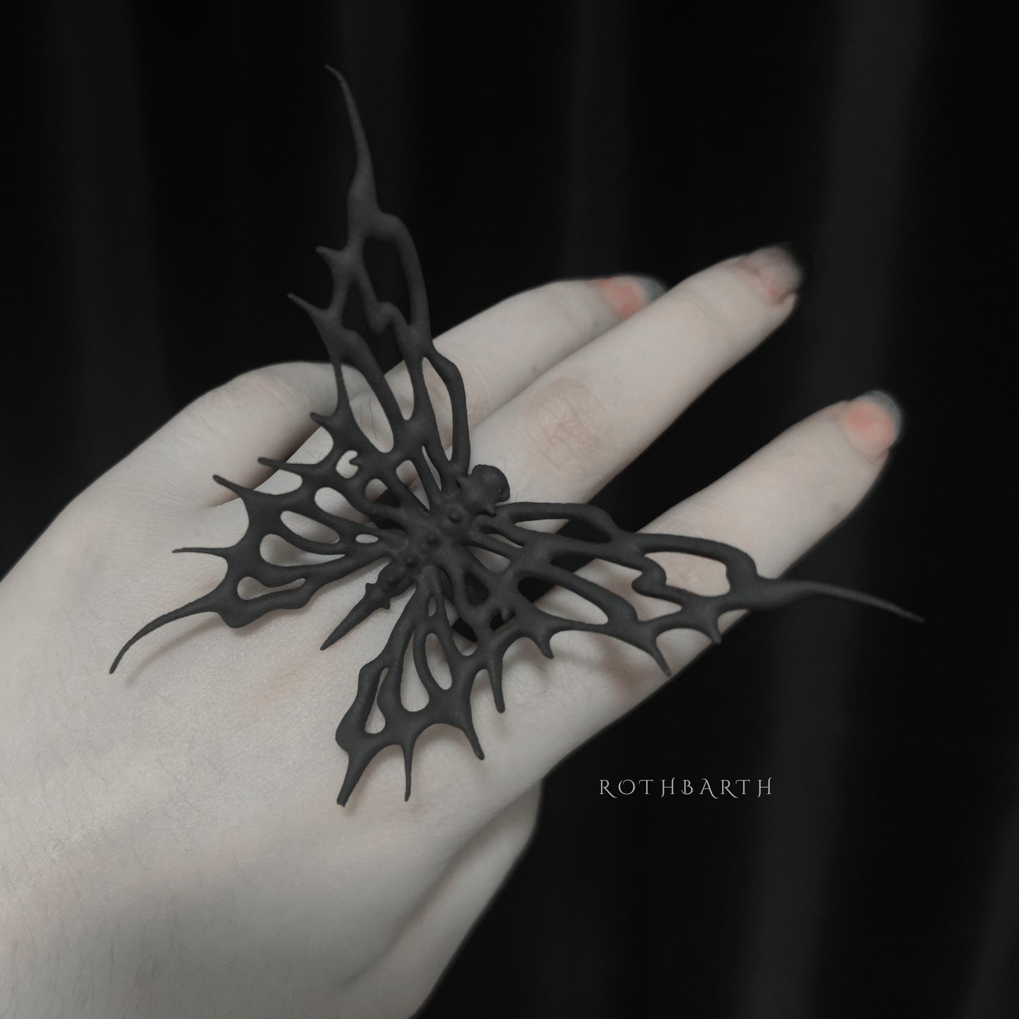 Black Ghost 3dPrint Ring