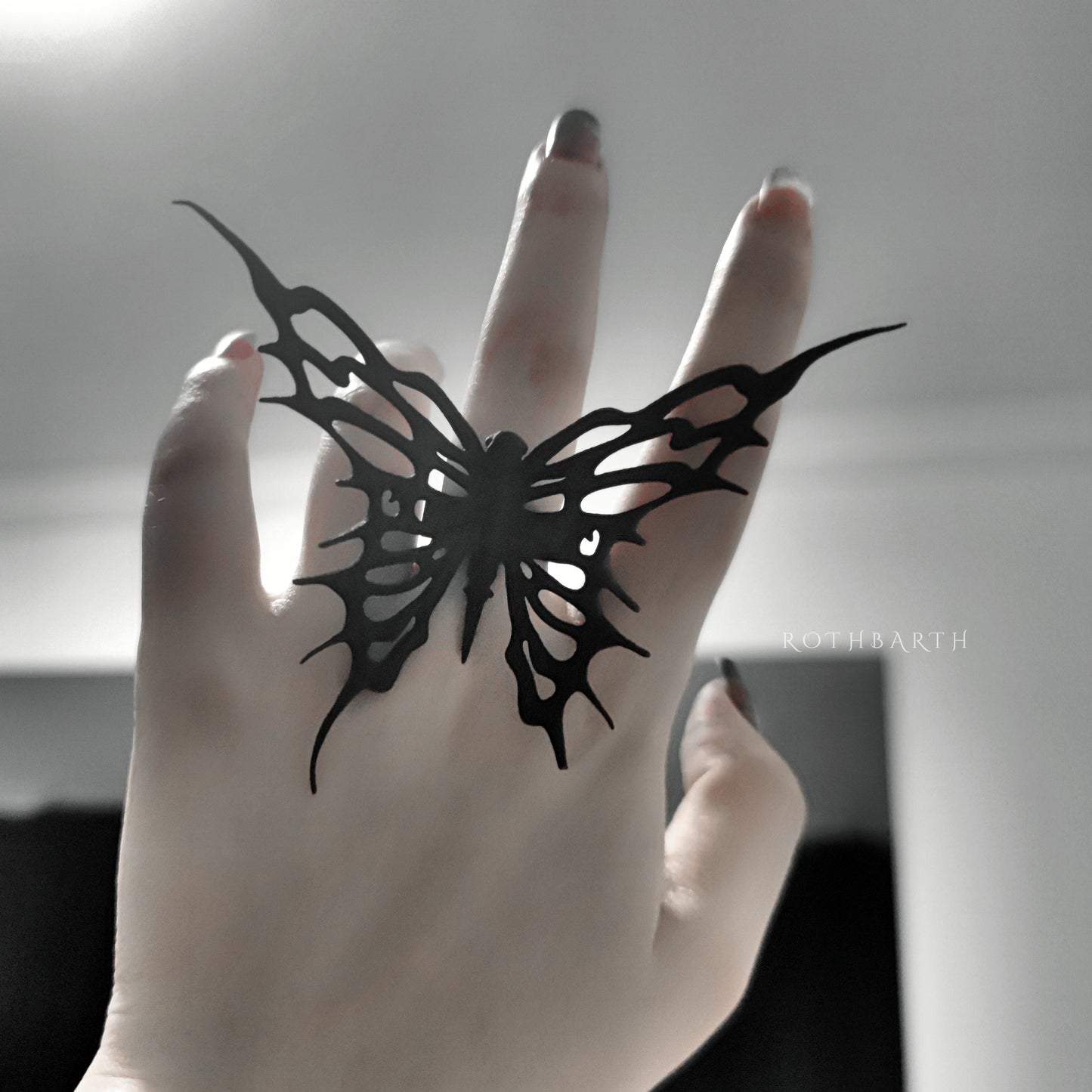 Black Ghost 3dPrint Ring
