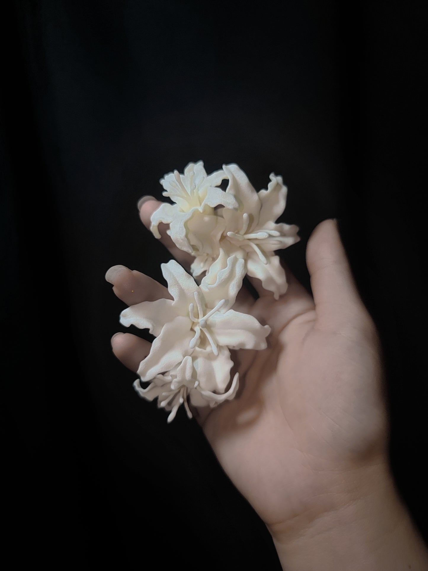 Pure Lily 3dPrinted Flower Ring