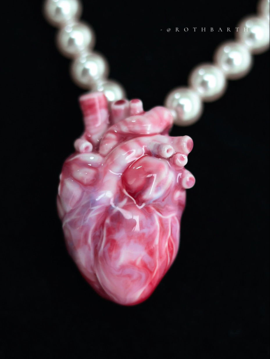 Heart of a Witch in Love 3D Printing Necklace
