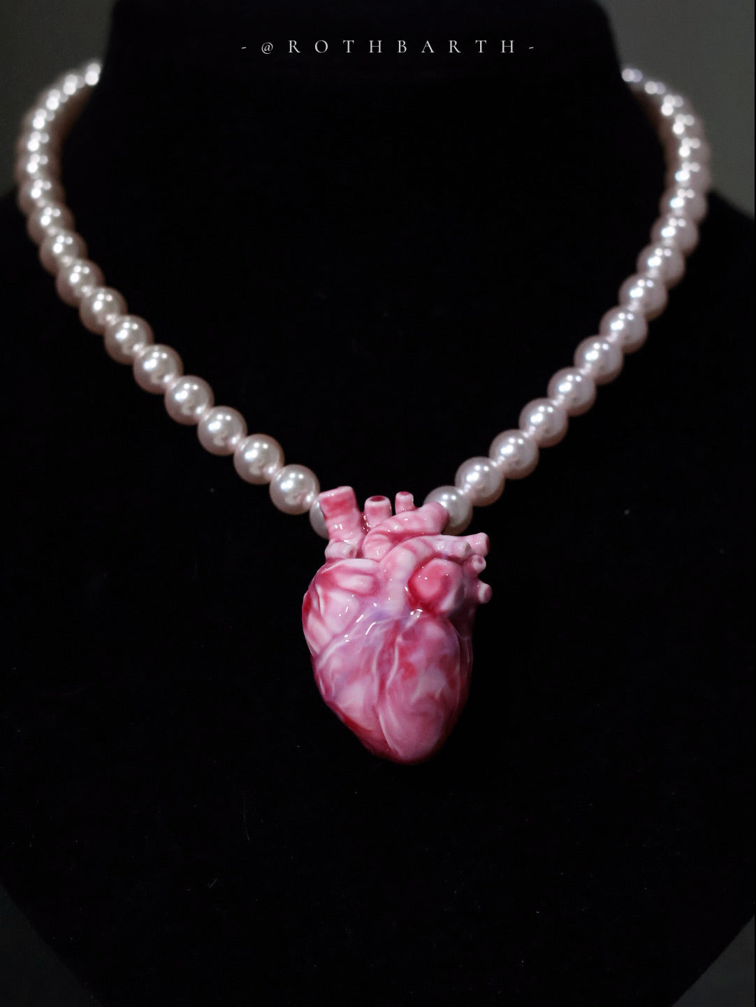 Heart of a Witch in Love 3D Printing Necklace