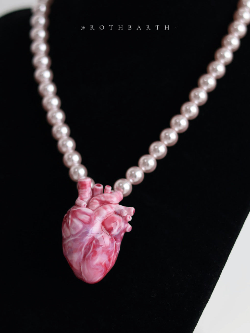 Heart of a Witch in Love 3D Printing Necklace