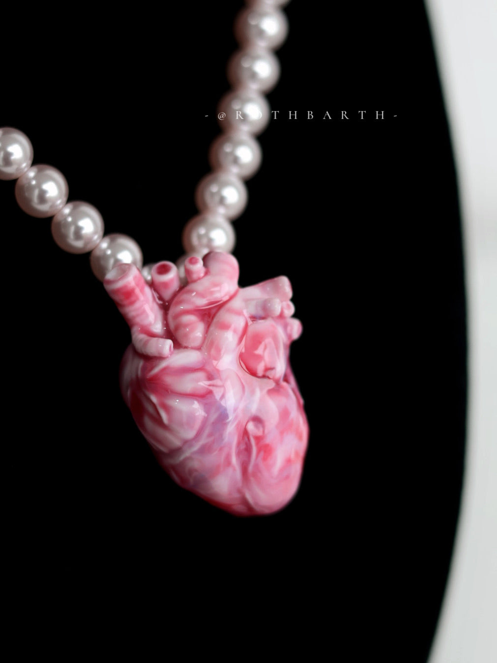 Heart of a Witch in Love 3D Printing Necklace