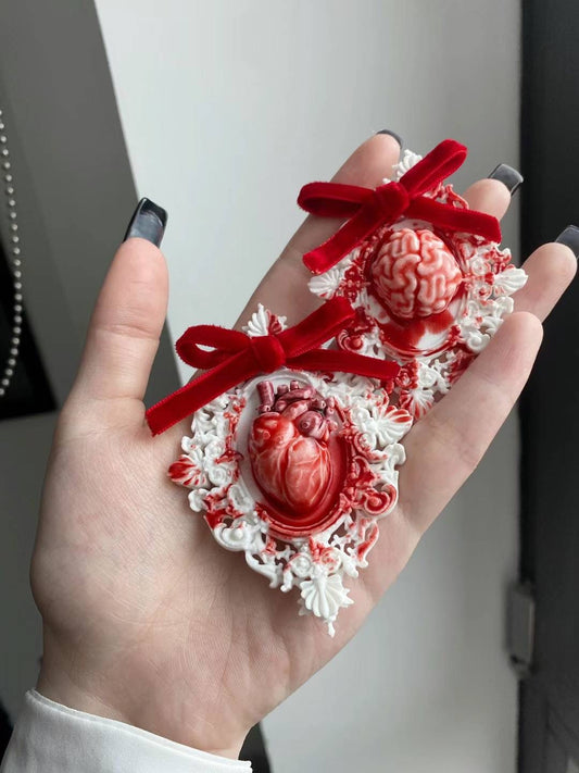 Here’s My Heart&Brain Brooch